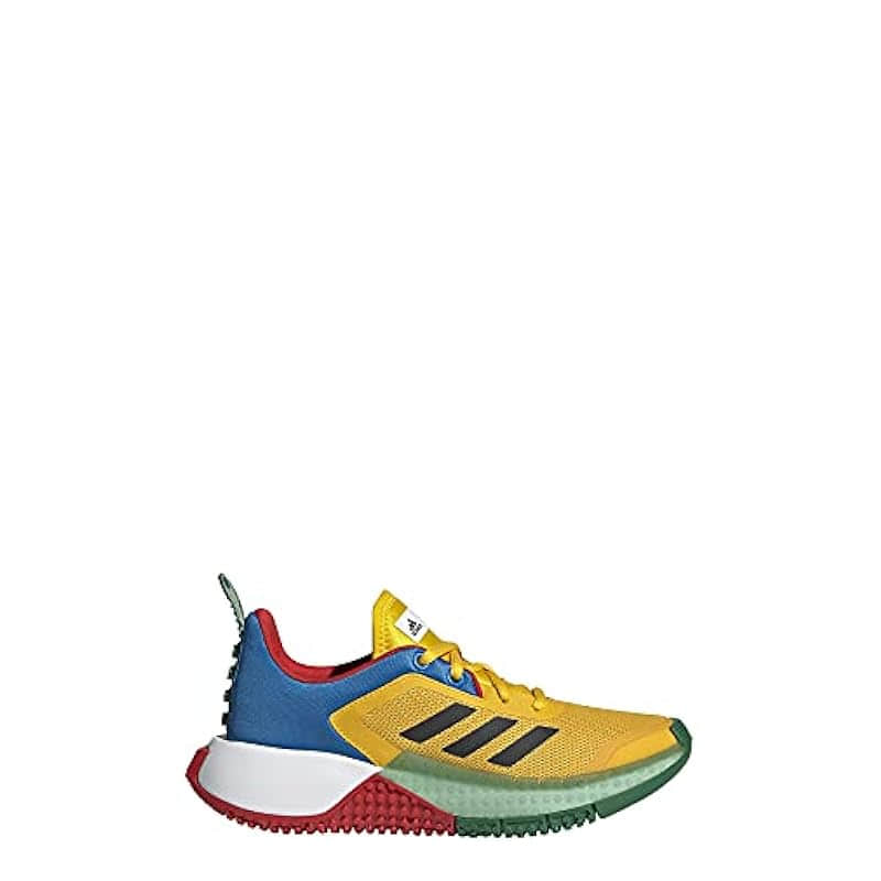 Adidas LEGO Sport Boys Running Shoes - Size 5.5, Yellow