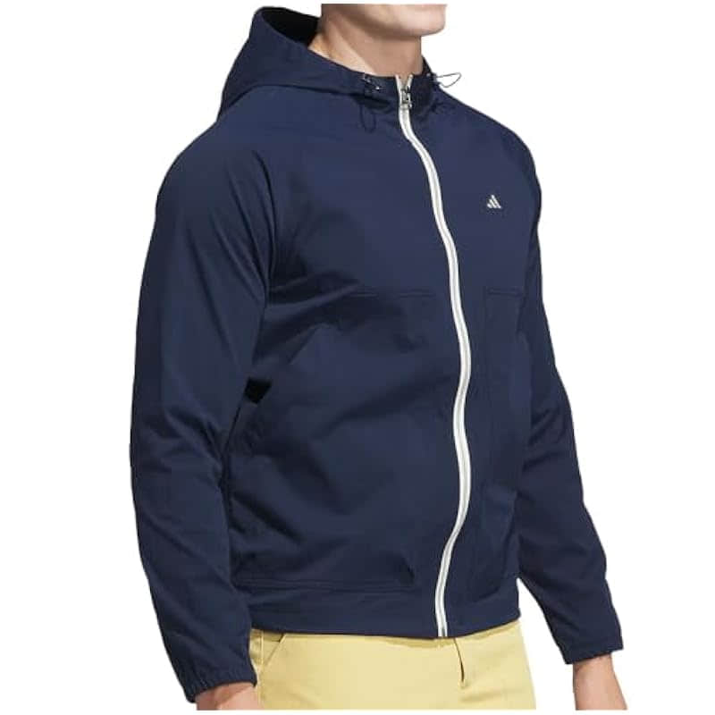 Adidas Men's Go-To Utility DWR Full Zip Jacket - Weatherproof & Stylish