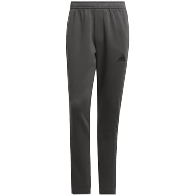 Adidas Men's Gray Joggers with Ankle Zippers - X-Large Size