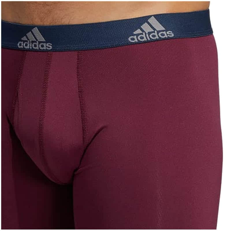 adidas Men's Performance Boxer Brief Underwear - 3-Pack Comfort