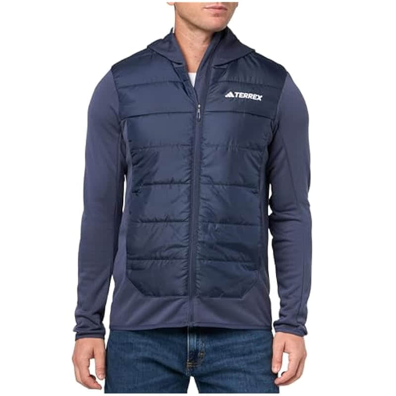 adidas Men's Terrex Hybrid Insulated Hiking Jacket - Warm & Durable
