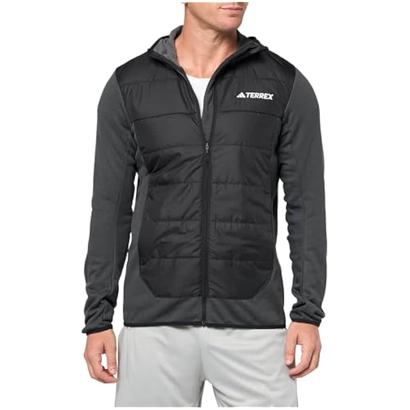 adidas Men's Terrex Hybrid Insulated Hiking Jacket - Warm & Durable