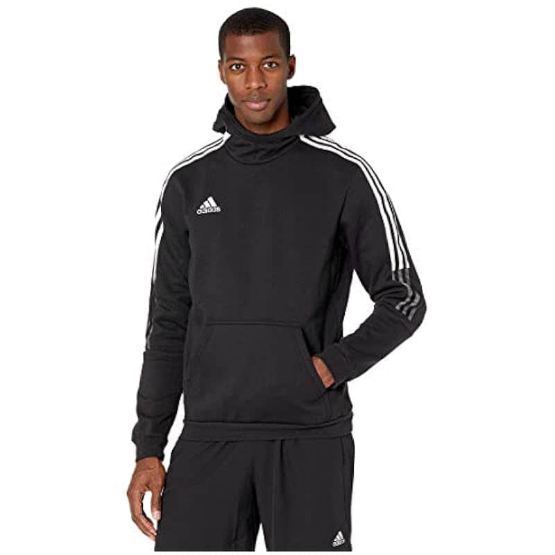 adidas Men's Tiro 21 Hoodie - Navy/White | Athletic Comfort