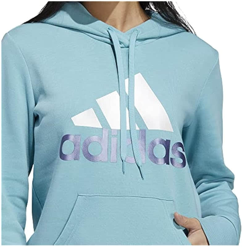 adidas Women's Badge of Sport Fleece Hoodie - Comfort & Style
